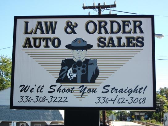 Law & Order Auto Sales