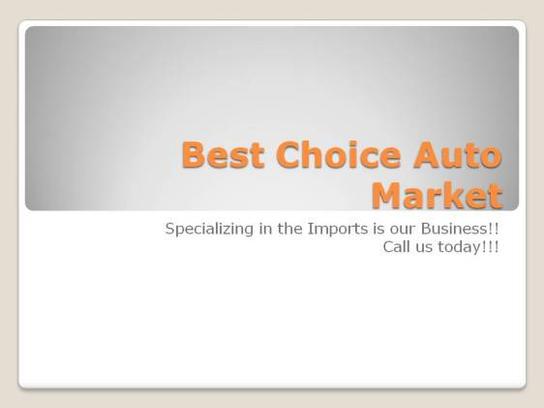 Best Choice Auto Market