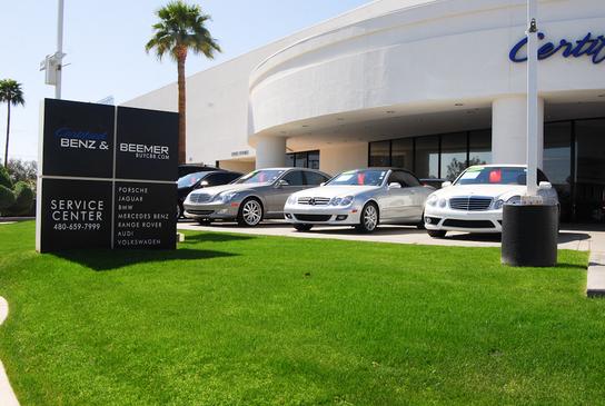 Certified Benz Beemer Phoenix Car Dealership In Scottsdale Az