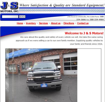 J & S Motors, Inc.