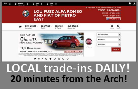 Lou Fusz Alfa Romeo And Fiat Of Metro East Car Dealership In