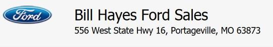 Bill Hayes Ford Sales Inc