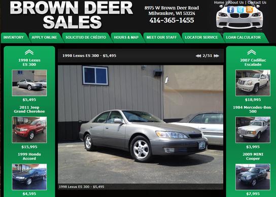 Brown Deer Sales