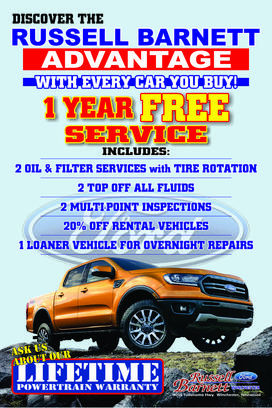 Russell Barnett Ford >> Russell Barnett Ford Car Dealership In Winchester Tn 37398 Russell Barnett Ford >> Russell Barnett Ford Car Dealership In Winchester Tn 37398