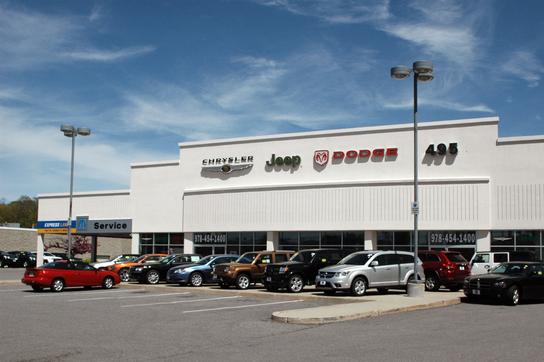 495 Chrysler Jeep Dodge Car Dealership In Lowell Ma 01852