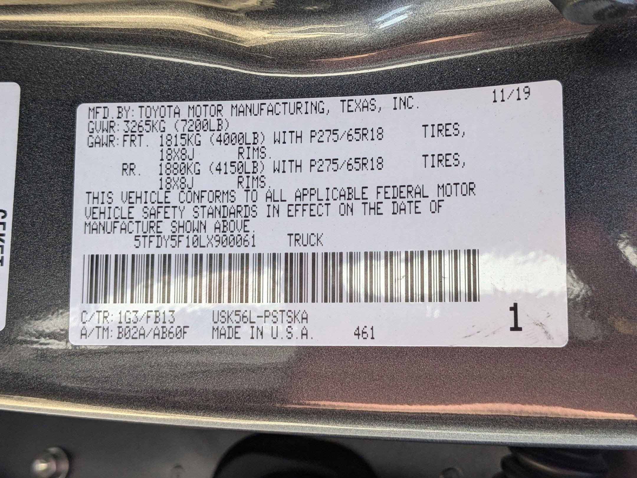 Used 2020 Toyota Tundra SR5 w/ TRD Off-Road Plus Package image 38