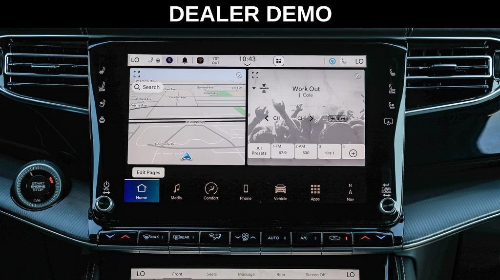 New 2025 Jeep Grand Wagoneer L Series II Obsidian w/ Quick Order Packagew 28T image 14