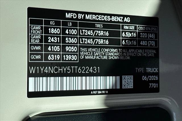 New 2026 Mercedes-Benz Sprinter 2500 image 27