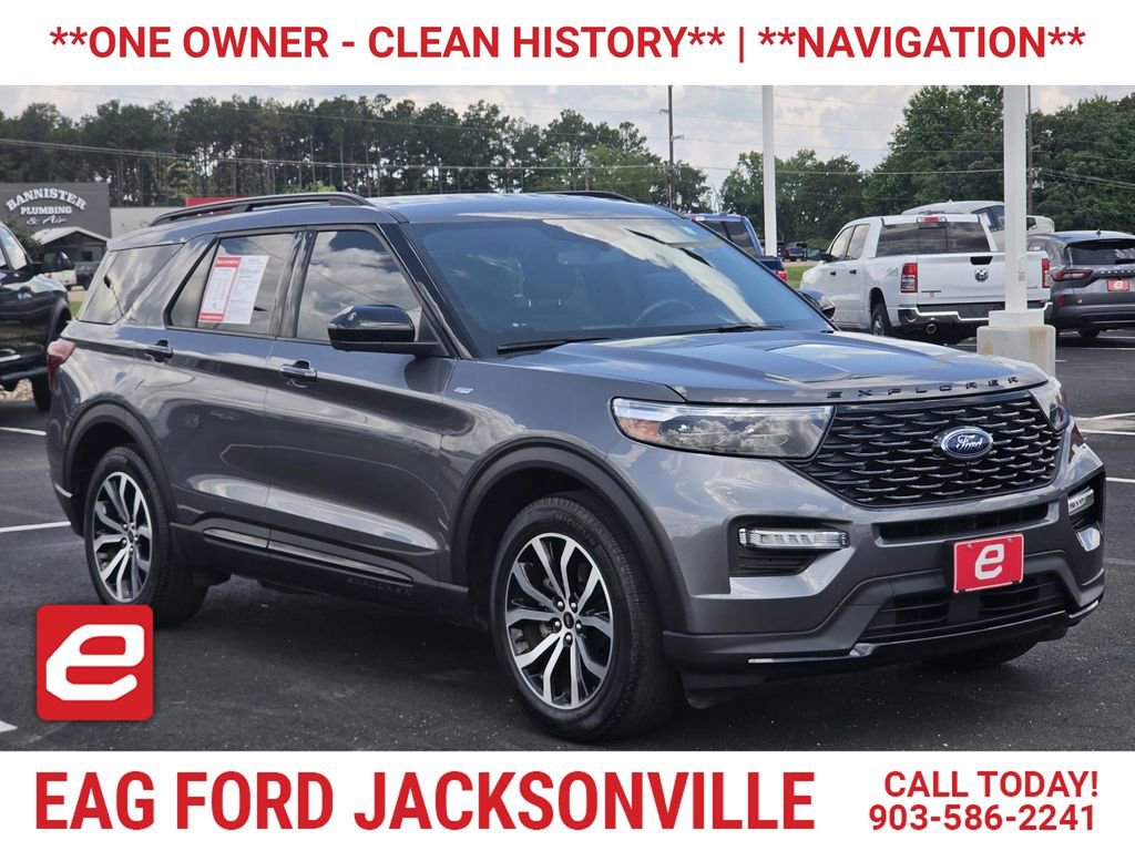 Used 2022 Ford Explorer ST-Line w/ Class IV Trailer Tow Package RWD image 1