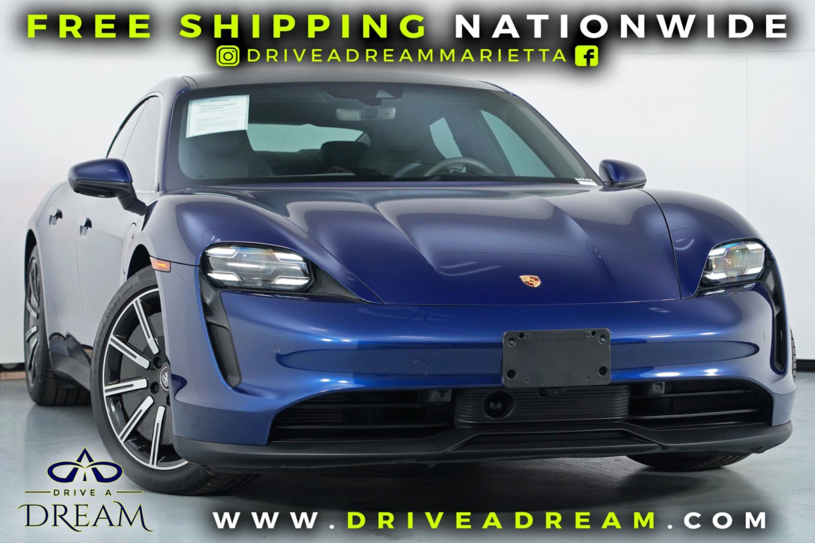 Used 2020 Porsche Taycan 4S w/ Premium Package AWD/4WD image 2