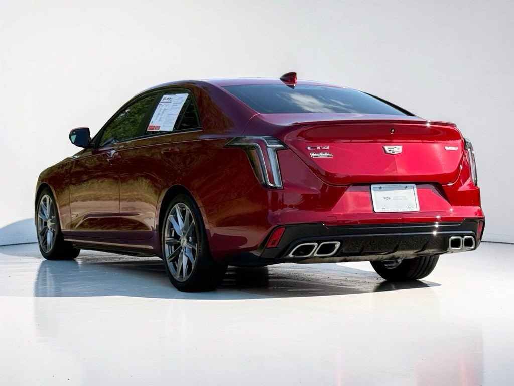 Certified 2024 Cadillac CT4 V w/ Navigation Package RWD image 16
