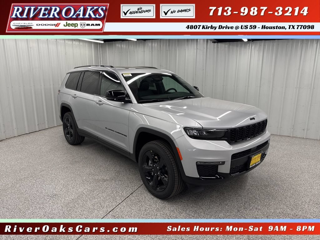 New 2025 Jeep Grand Cherokee L Limited w/ Black Appearance Package AWD/4WD image 1