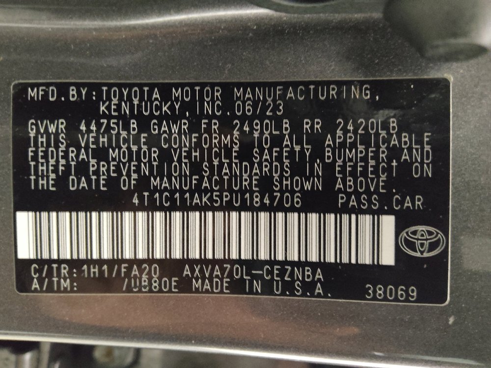 Used 2023 Toyota Camry LE FWD image 33