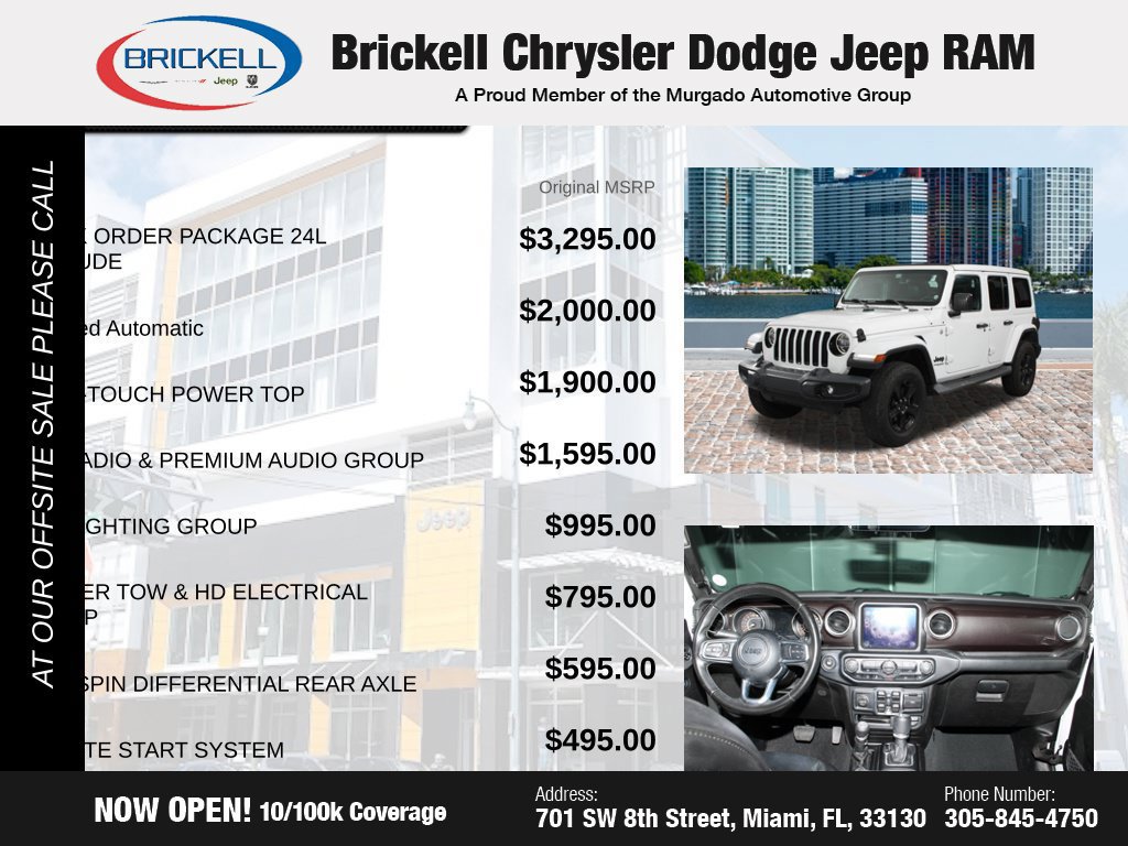 Used 2019 Jeep Wrangler Unlimited Sahara AWD/4WD image 5
