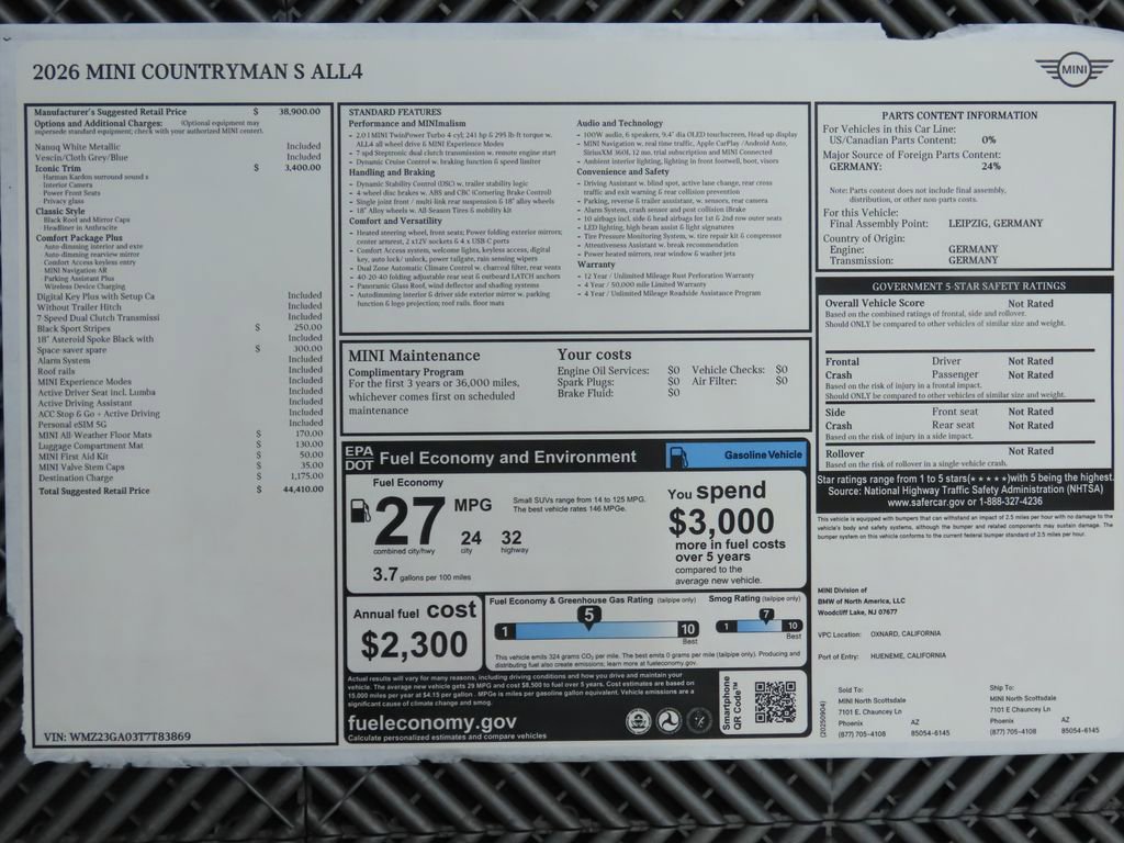New 2026 MINI Cooper Countryman S image 9
