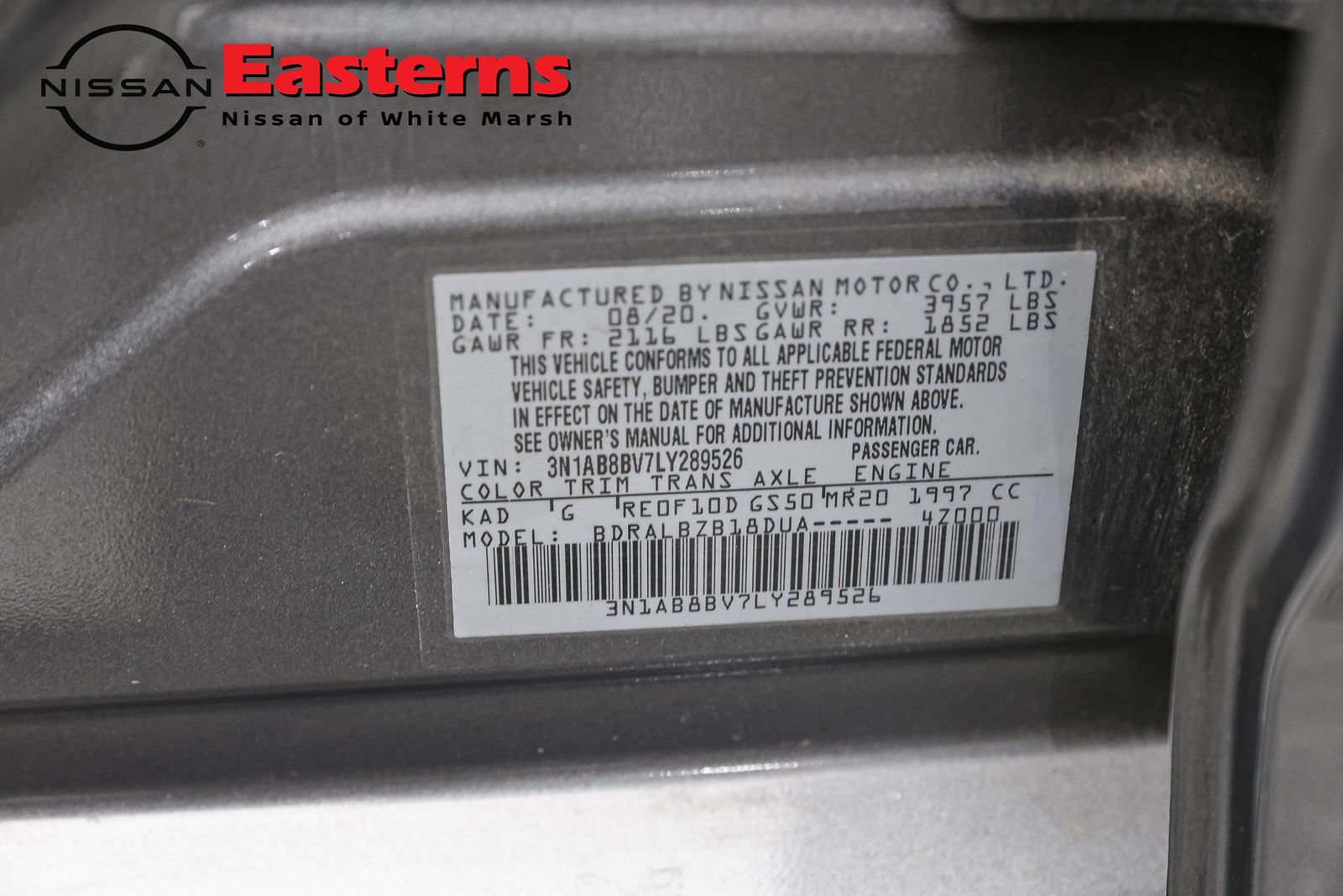 Used 2020 Nissan Sentra S FWD image 34