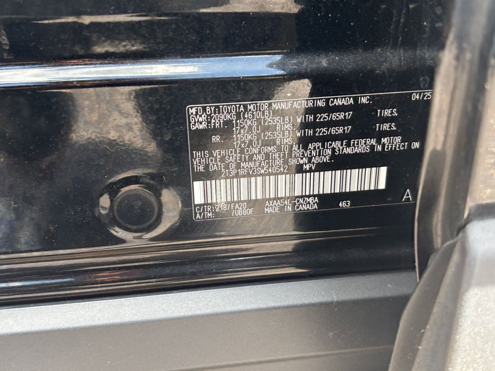Used 2025 Toyota RAV4 XLE w/ Convenience Package AWD/4WD image 28