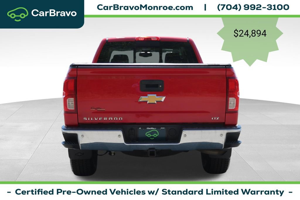 Certified 2016 Chevrolet Silverado 1500 LTZ w/ LTZ Plus Package AWD/4WD image 8