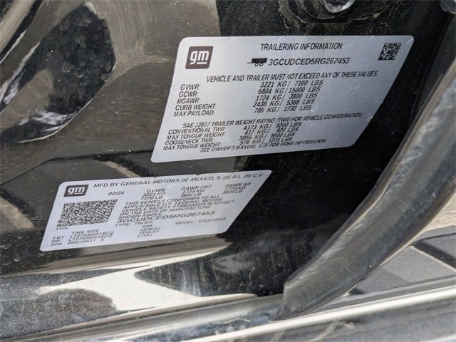 Used 2024 Chevrolet Silverado 1500 Custom Trail Boss w/ LPO, Dark Essentials Package image 35