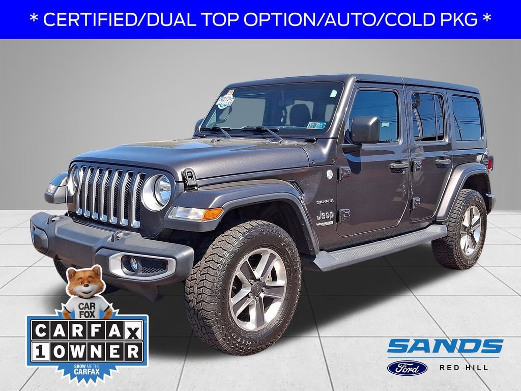 Used 2019 Jeep Wrangler Unlimited Sahara w/ Dual Top Group