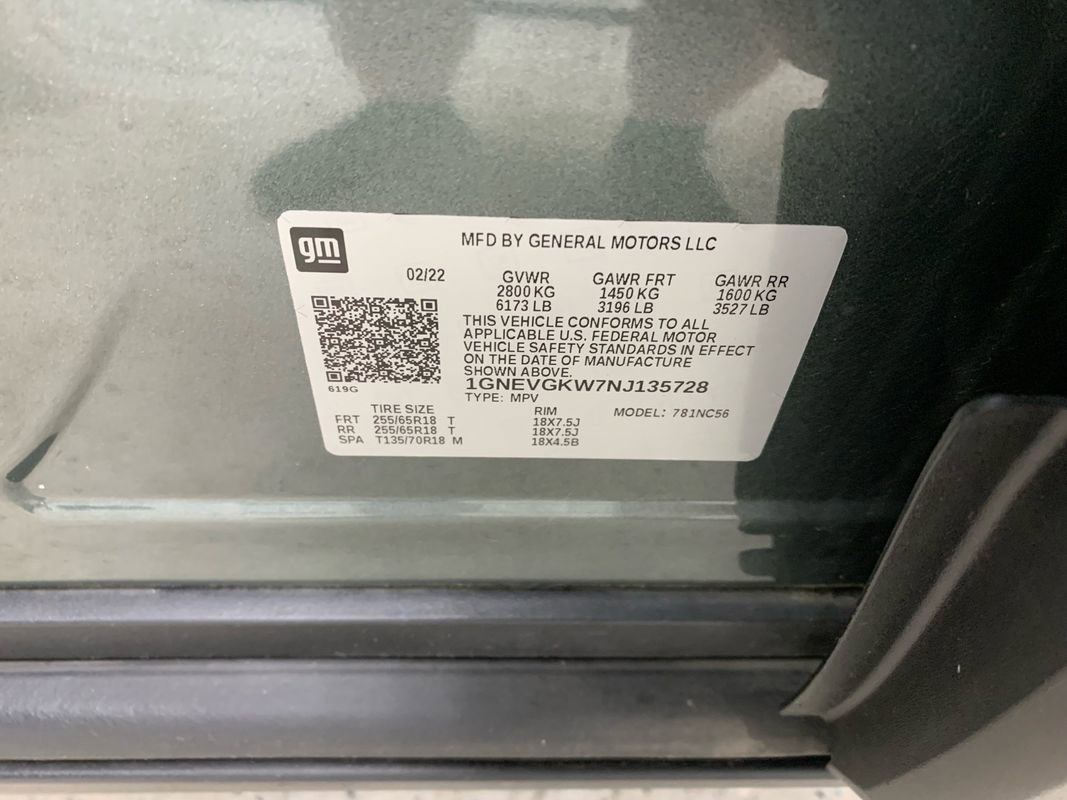 Used 2022 Chevrolet Traverse LT image 16