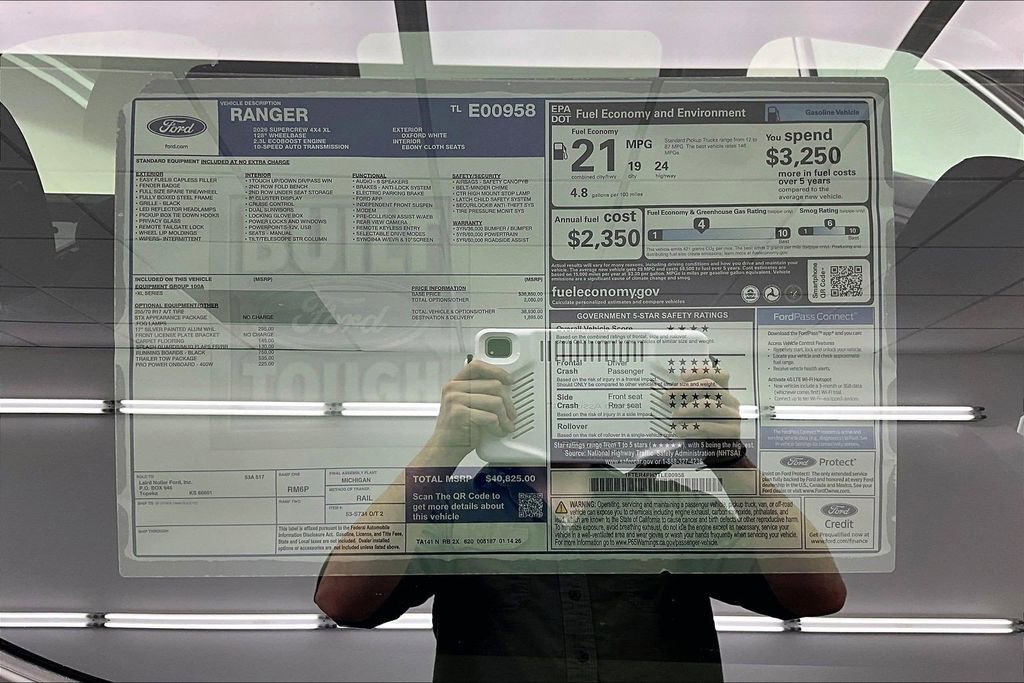 New 2026 Ford Ranger XL w/ Trailer Tow Package image 14