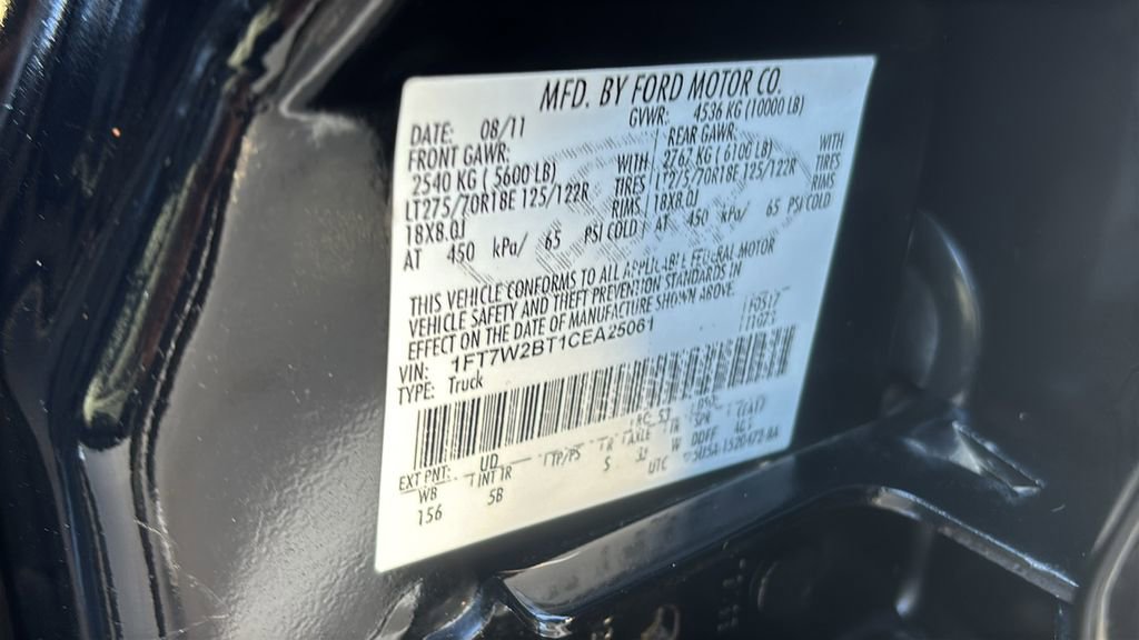 Used 2012 Ford F250 Lariat w/ FX4 Off Road Pkg image 32