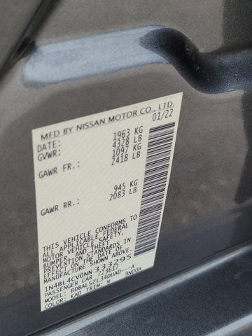 Certified 2022 Nissan Altima 2.5 SR w/ Midnight Edition Package FWD image 32