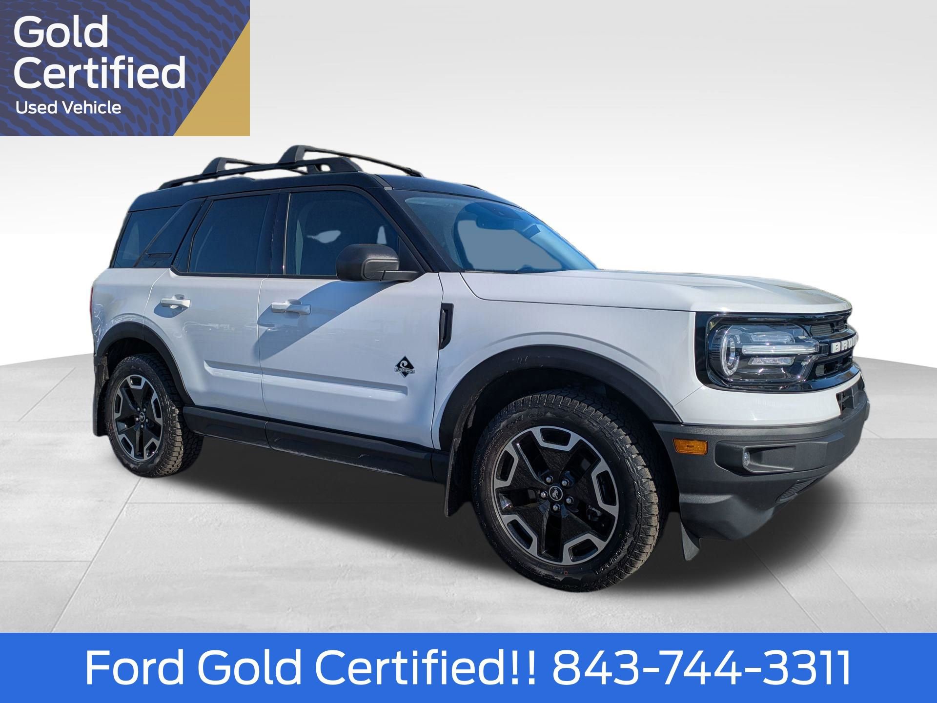 Certified 2023 Ford Bronco Sport Outer Banks w/ Tech Package image 1