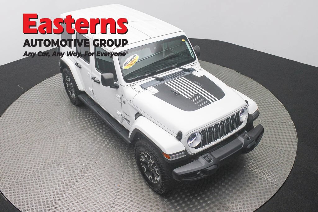 Used 2024 Jeep Wrangler Unlimited Sahara w/ Dual Top Group AWD/4WD image 3