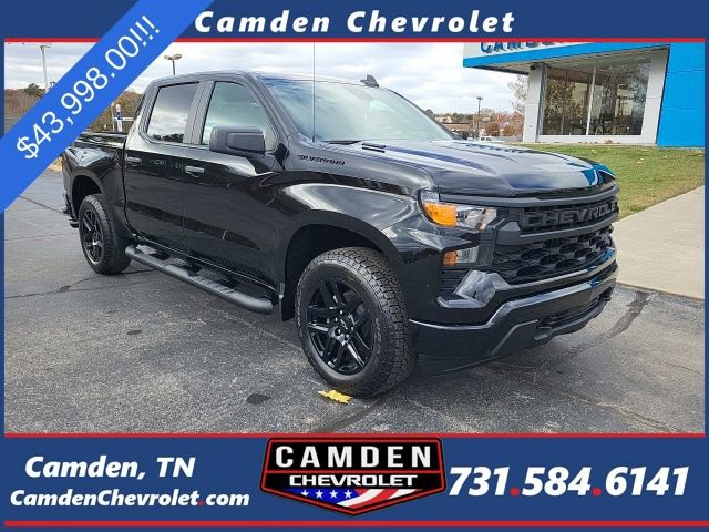 New 2026 Chevrolet Silverado 1500 Custom w/ Turbomax Blackout Package