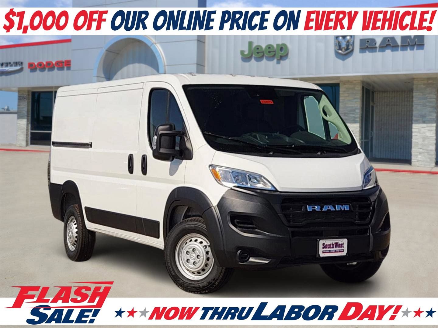 New 2026 RAM ProMaster 1500 FWD image 1