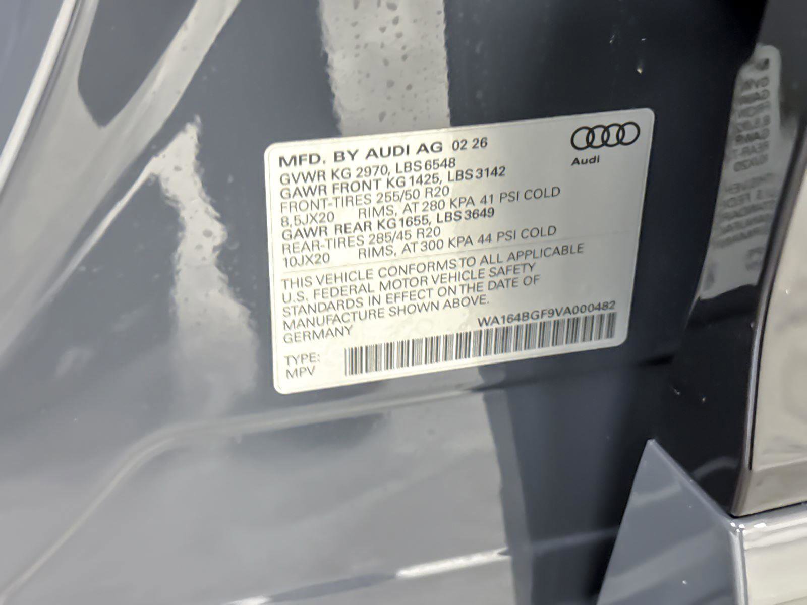 New 2027 Audi Q6 e-tron Prestige AWD/4WD image 28