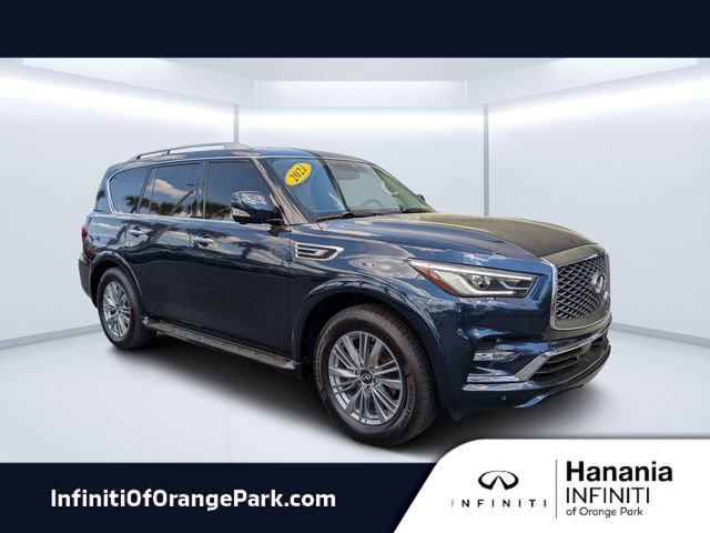 Used 2021 INFINITI QX80 Luxe image 1