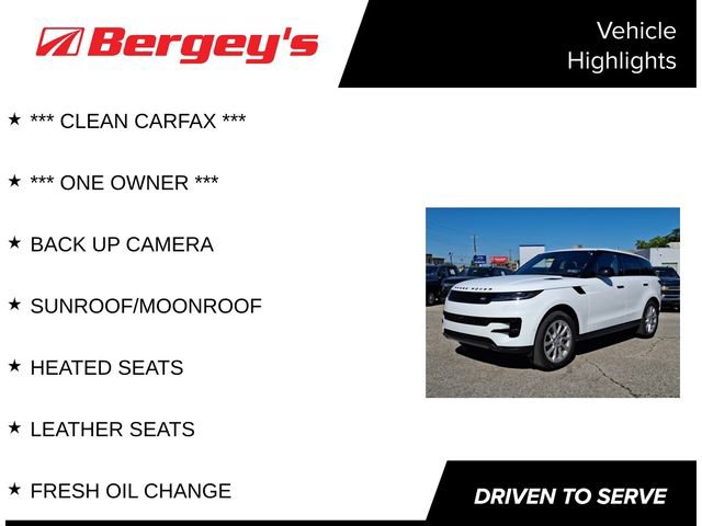 Used 2025 Land Rover Range Rover Sport SE AWD/4WD image 4
