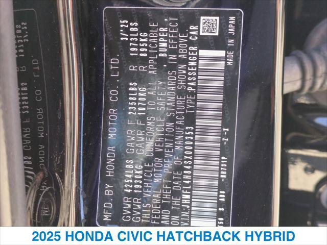 Certified 2025 Honda Civic Sport image 26