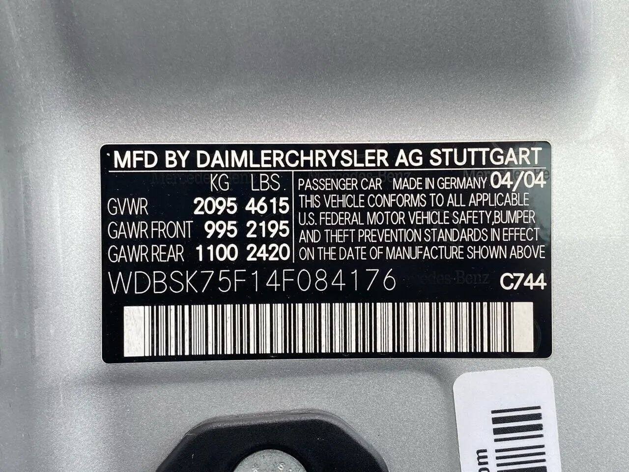 Used 2004 Mercedes-Benz SL 500 image 30