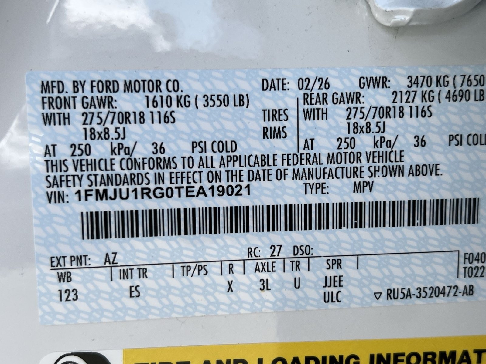 New 2026 Ford Expedition Tremor AWD/4WD image 53