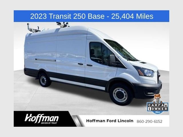 Used 2023 Ford Transit 250 148 High Roof Extended w/ Load Area Protection Package RWD image 1