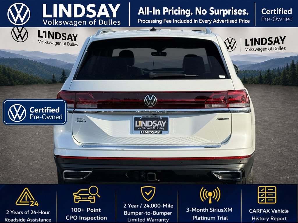 Certified 2024 Volkswagen Atlas SEL AWD/4WD image 6