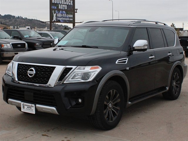 Used 2017 Nissan Armada Platinum w/ Captain Seat Package AWD/4WD image 2