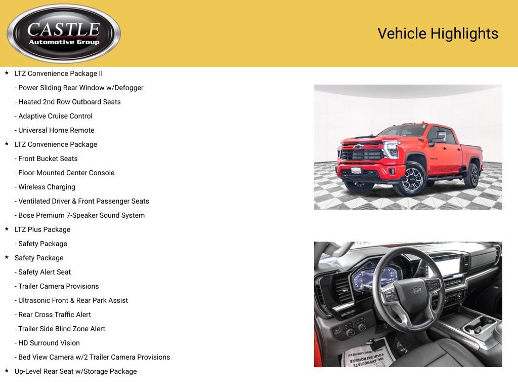 Certified 2024 Chevrolet Silverado 3500 LTZ w/ LTZ Plus Package AWD/4WD image 12
