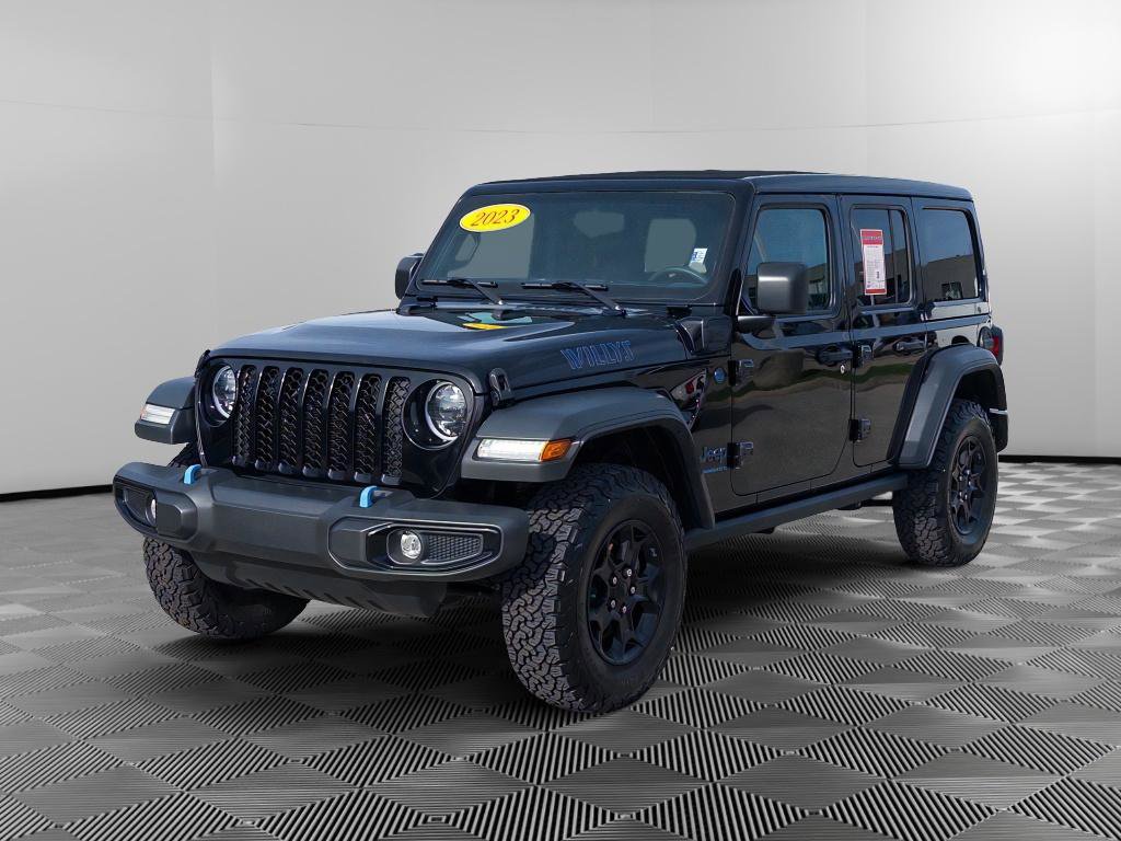 Used 2023 Jeep Wrangler Willys 4xe w/ Sun & Screen Package image 2