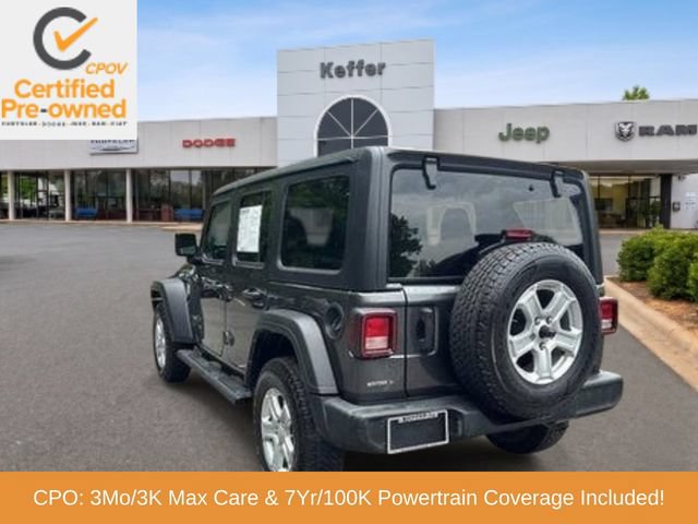 Used 2023 Jeep Wrangler Unlimited Sport AWD/4WD image 3