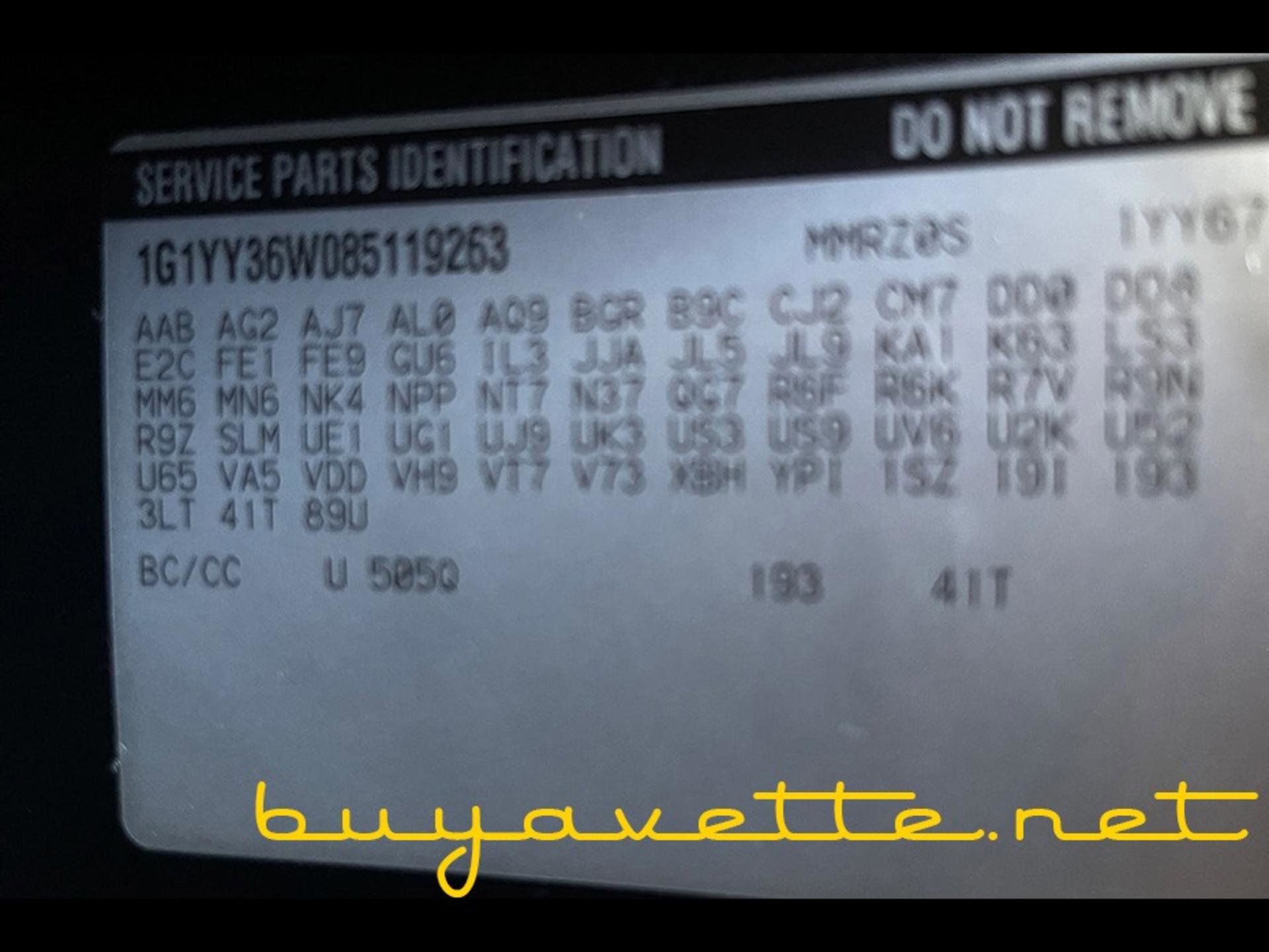 Used 2008 Chevrolet Corvette Convertible w/ Preferred Equipment Group image 30