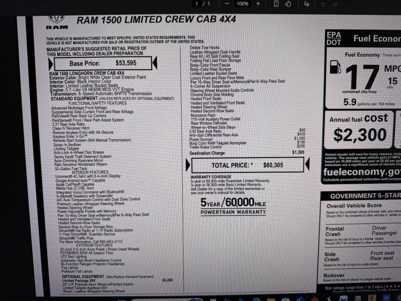 Used 2018 RAM 1500 Limited image 24