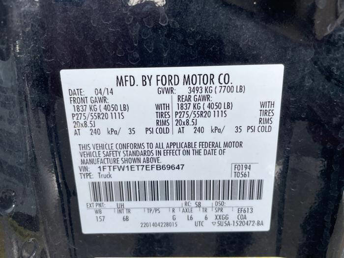 Used 2014 Ford F150 FX4 w/ Equipment Group 402A Luxury image 41