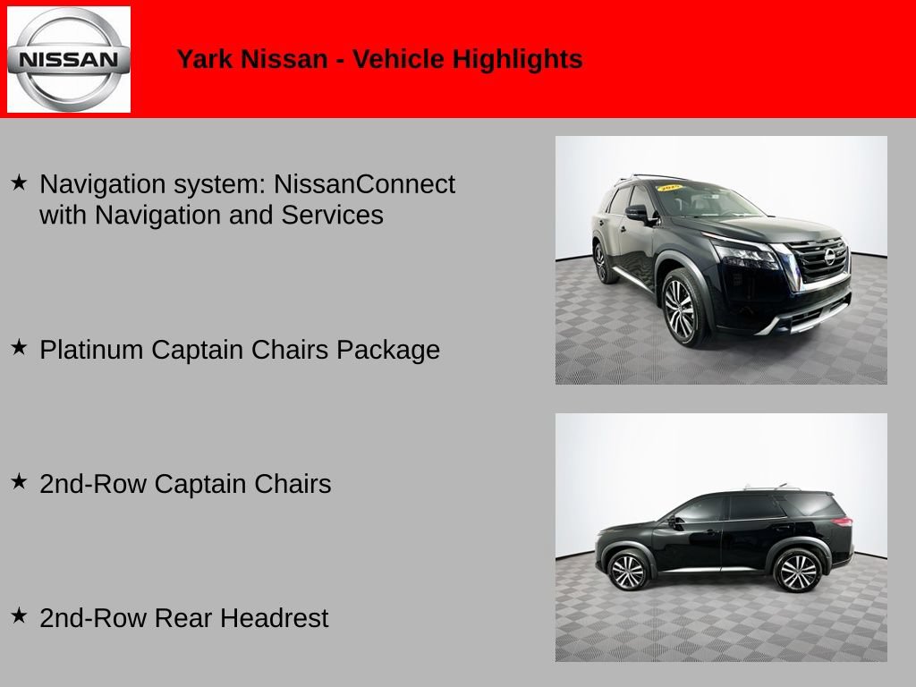 Certified 2025 Nissan Pathfinder Platinum AWD/4WD video 2
