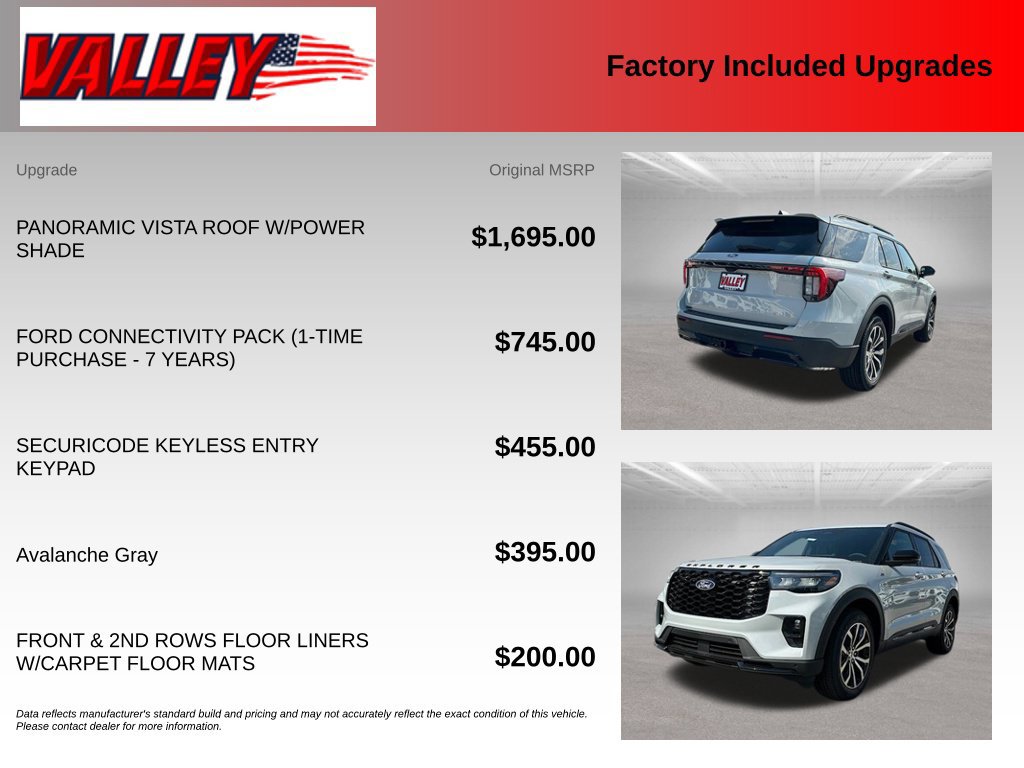 New 2027 Ford Explorer ST-Line AWD/4WD image 4