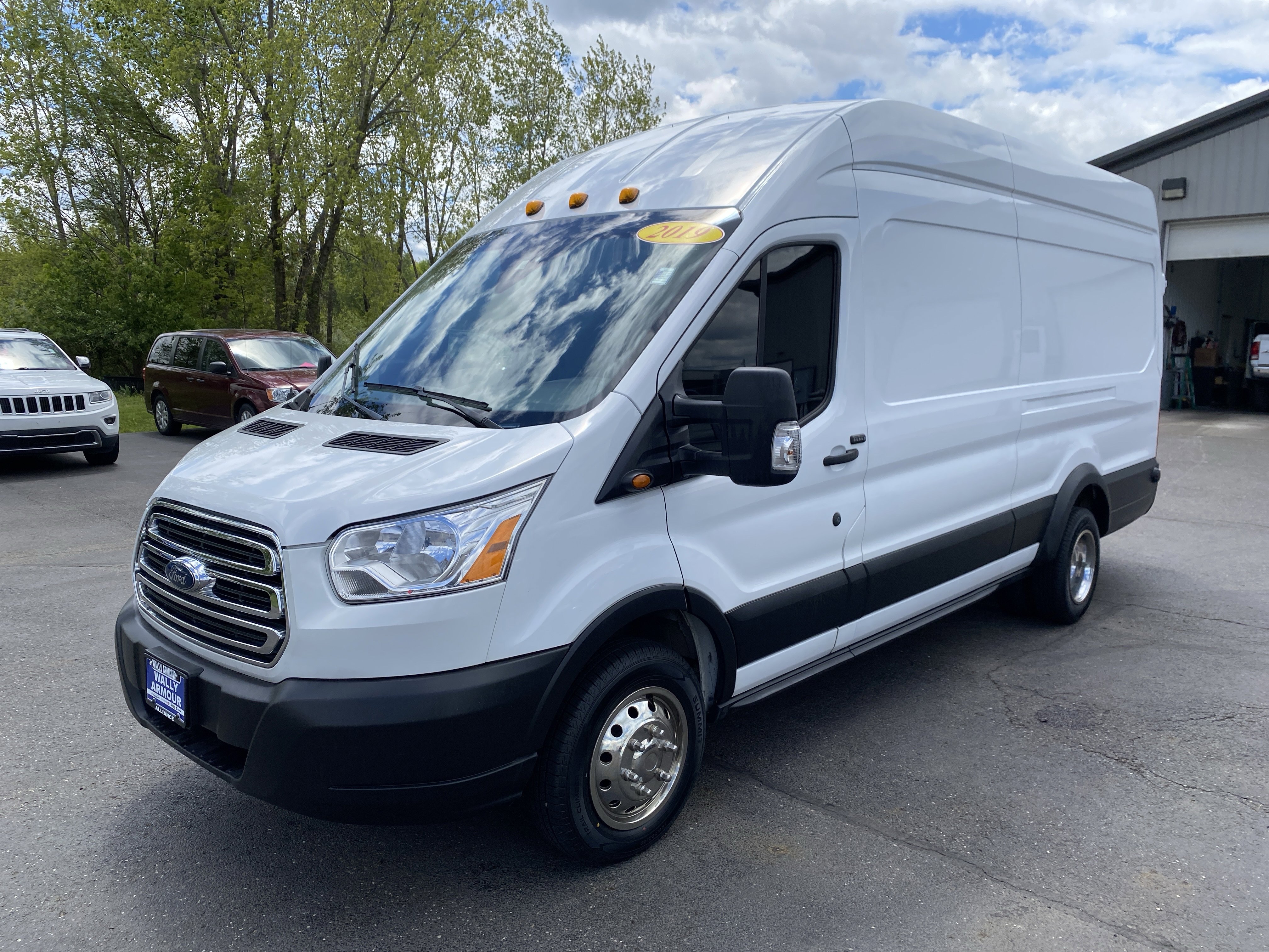 Used 2019 Ford Transit 350 148 High Roof Extended DRW RWD image 8